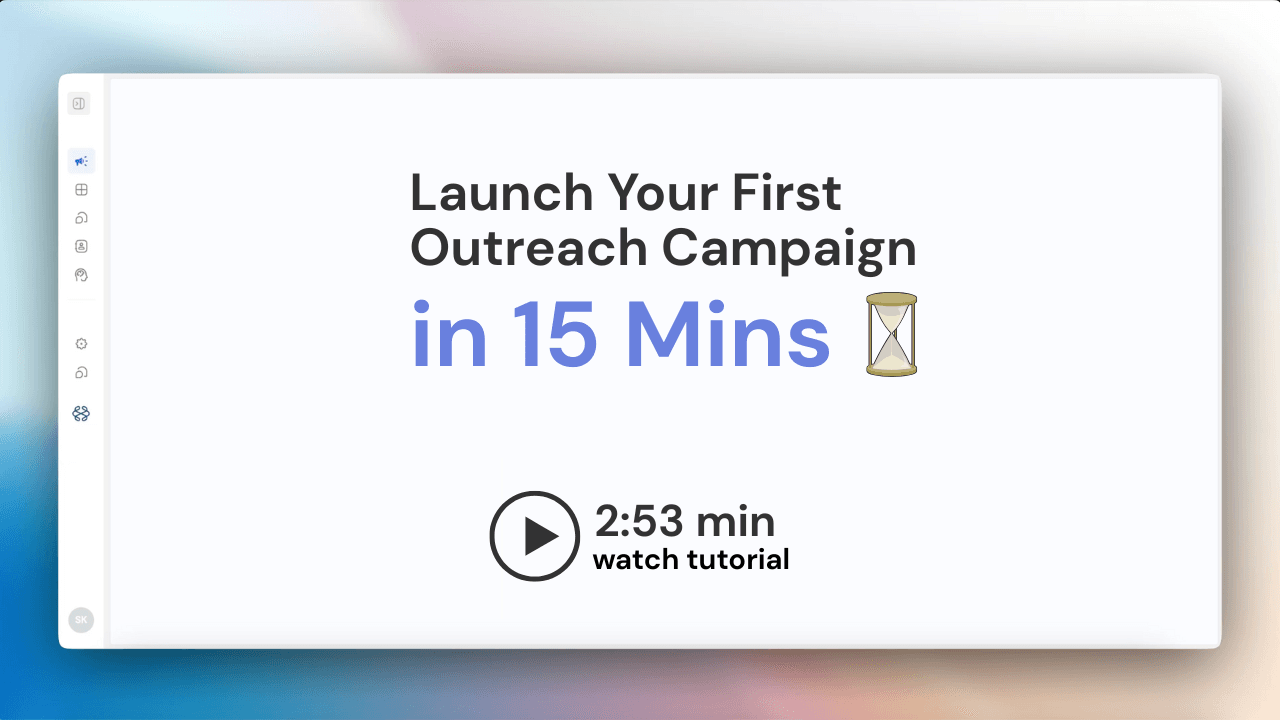 Setup tutorial preview